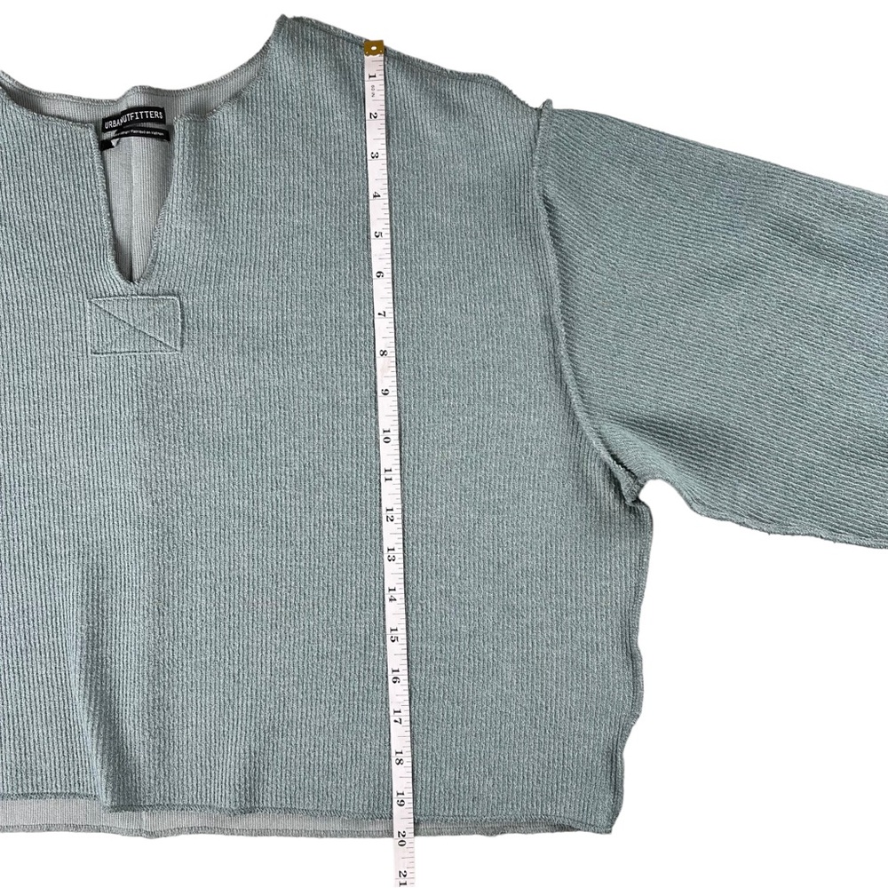 Urban Outfitters Jax Inside Out Notch Neck Sweater Size Small - Picture 13 of 15